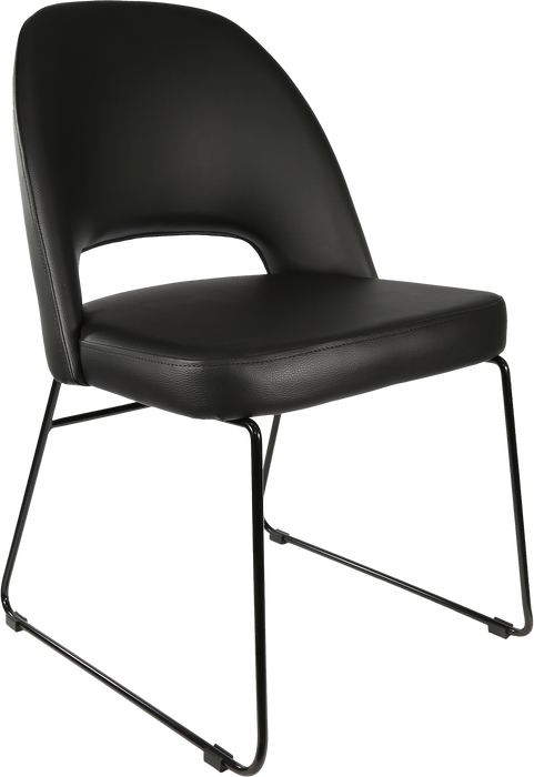 Durafurn Semifreddo Chair - Black Sled Base