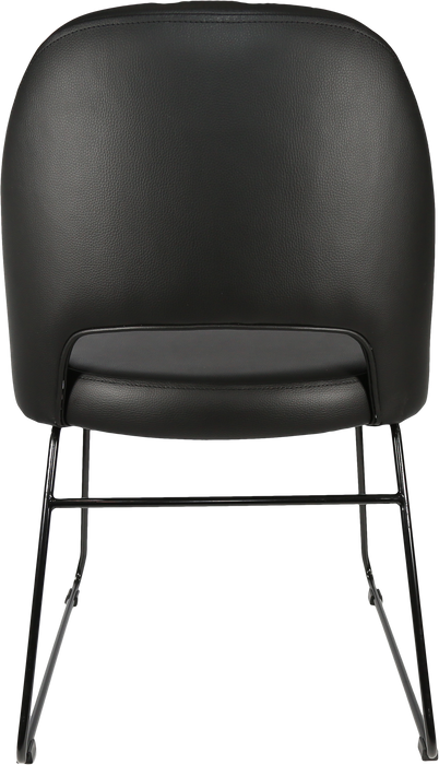 Durafurn Semifreddo Chair - Black Sled Base