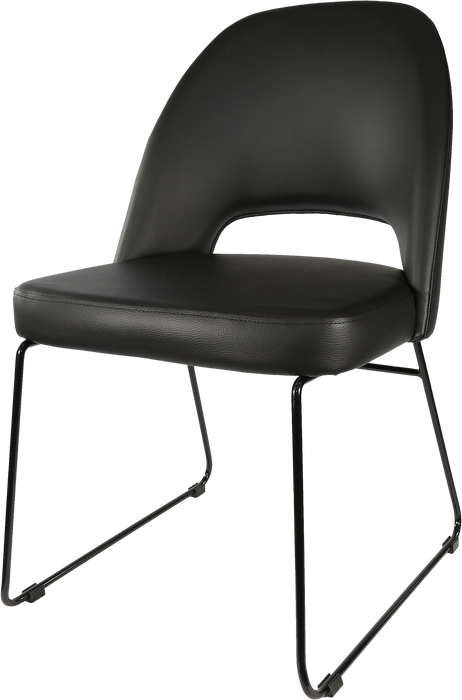 Durafurn Semifreddo Chair - Black Sled Base