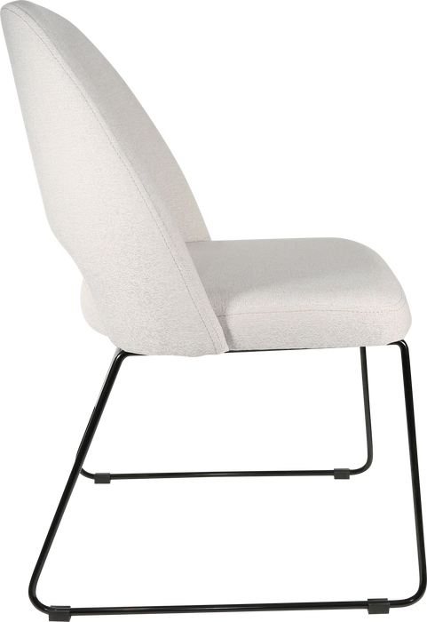 Durafurn Semifreddo Chair - Black Sled Base