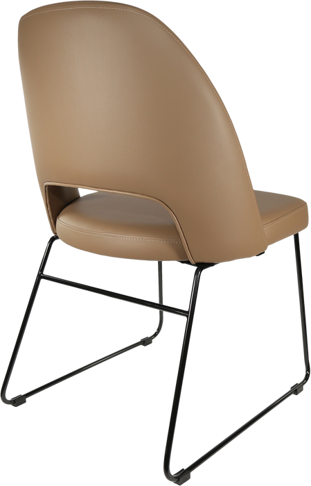 Durafurn Semifreddo Chair - Black Sled Base