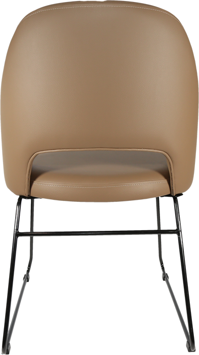 Durafurn Semifreddo Chair - Black Sled Base