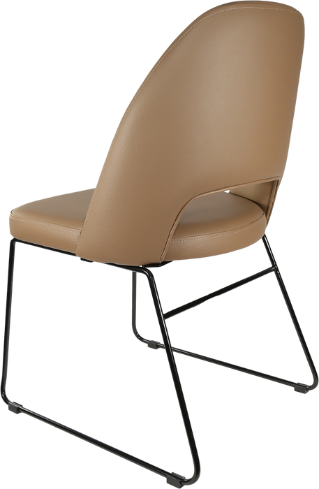 Durafurn Semifreddo Chair - Black Sled Base