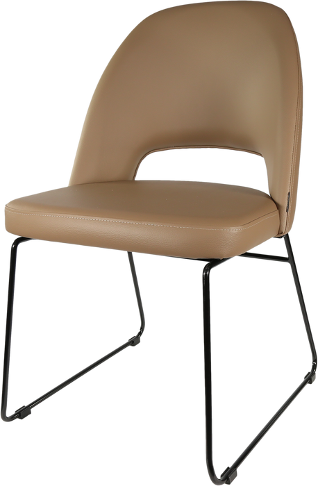 Durafurn Semifreddo Chair - Black Sled Base