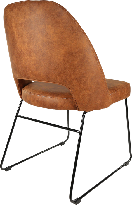 Durafurn Semifreddo Chair - Black Sled Base