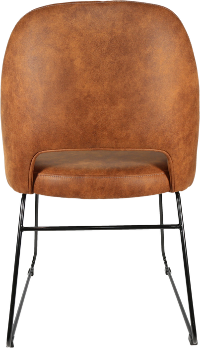 Durafurn Semifreddo Chair - Black Sled Base