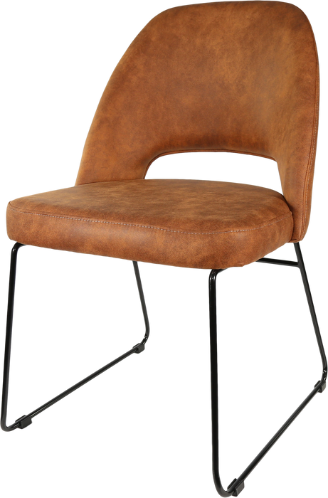 Durafurn Semifreddo Chair - Black Sled Base