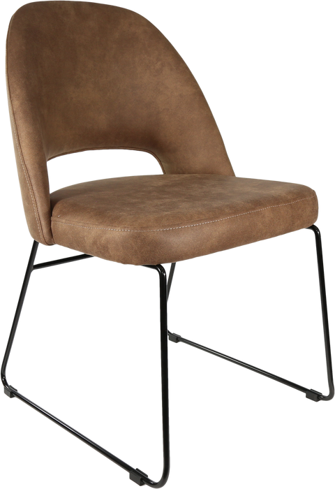 Durafurn Semifreddo Chair - Black Sled Base