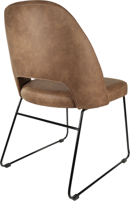 Durafurn Semifreddo Chair - Black Sled Base