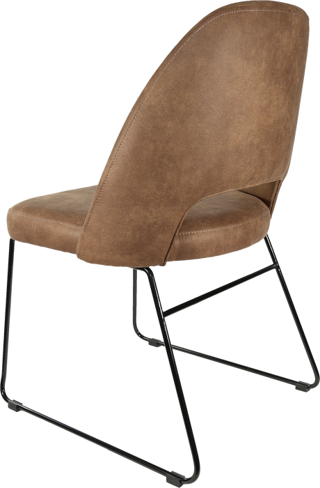 Durafurn Semifreddo Chair - Black Sled Base