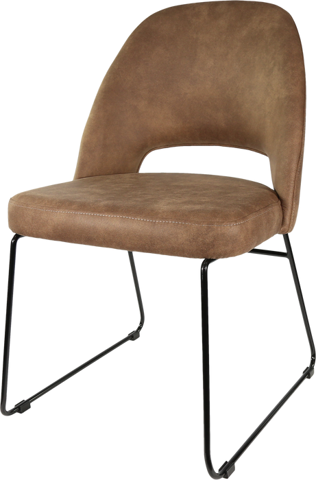 Durafurn Semifreddo Chair - Black Sled Base