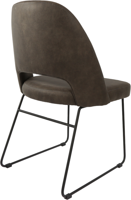 Durafurn Semifreddo Chair - Black Sled Base