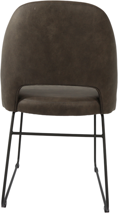 Durafurn Semifreddo Chair - Black Sled Base