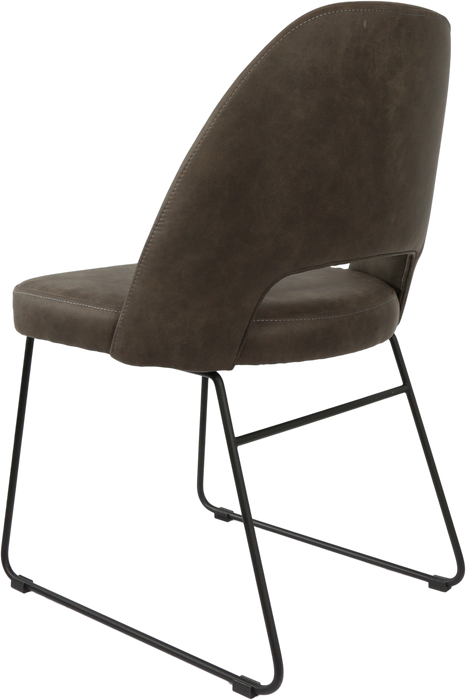 Durafurn Semifreddo Chair - Black Sled Base