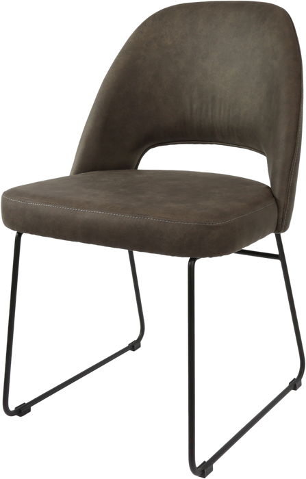 Durafurn Semifreddo Chair - Black Sled Base