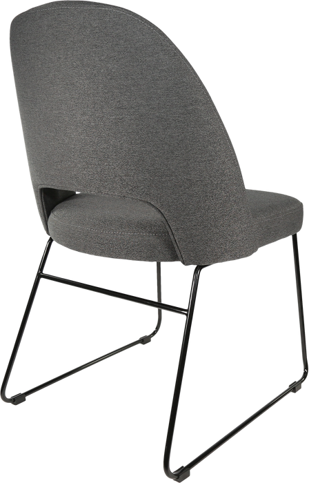 Durafurn Semifreddo Chair - Black Sled Base