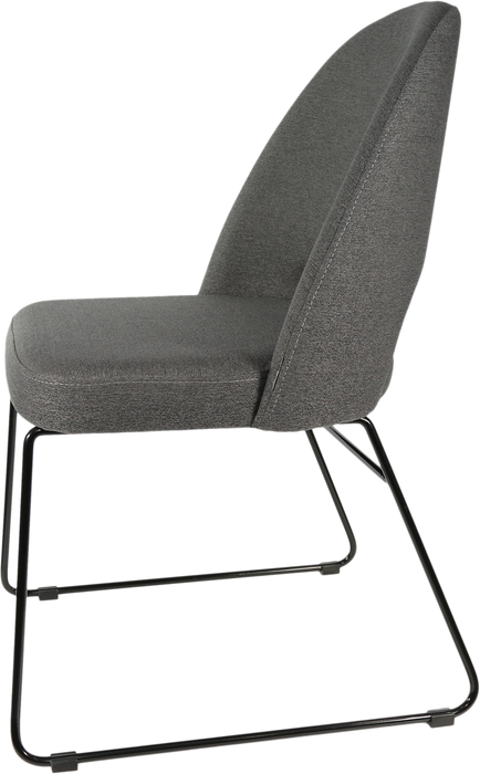 Durafurn Semifreddo Chair - Black Sled Base