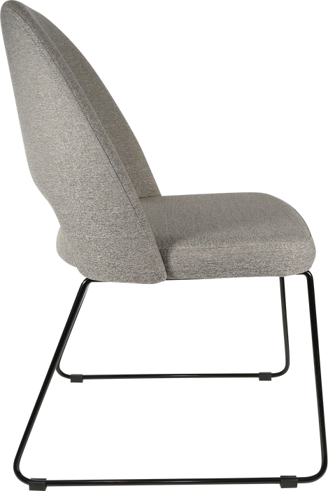 Durafurn Semifreddo Chair - Black Sled Base