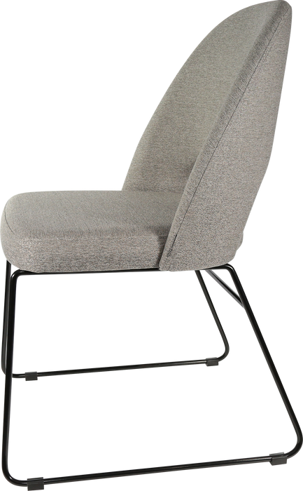 Durafurn Semifreddo Chair - Black Sled Base