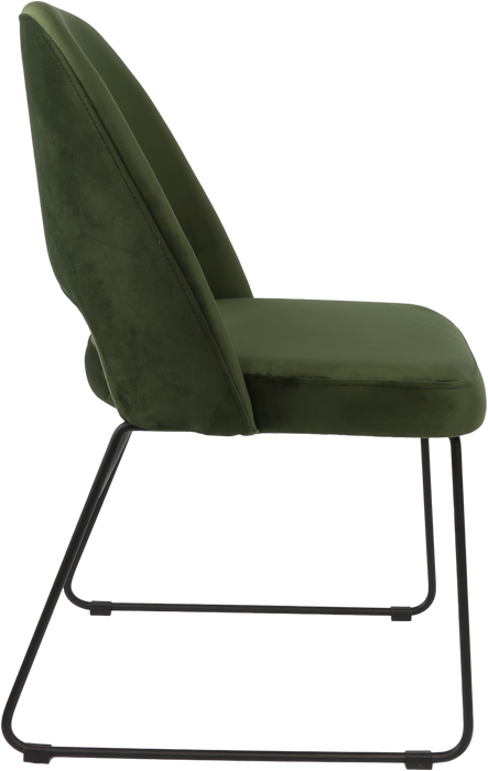 Durafurn Semifreddo Chair - Black Sled Base