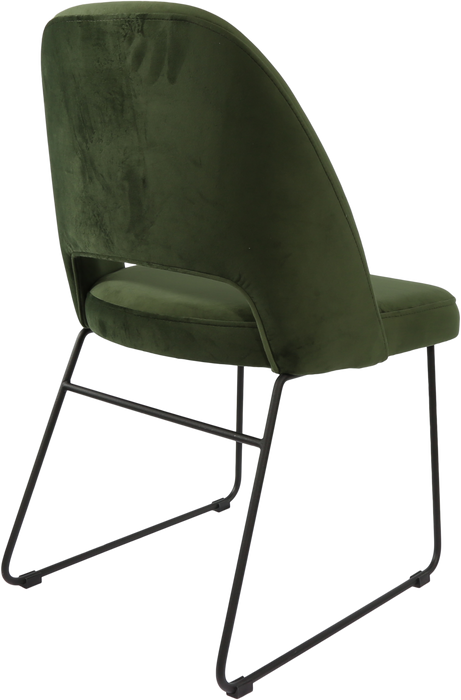 Durafurn Semifreddo Chair - Black Sled Base