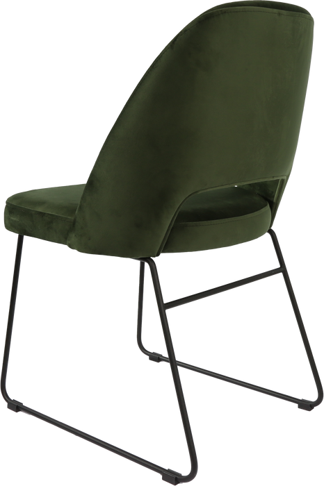 Durafurn Semifreddo Chair - Black Sled Base