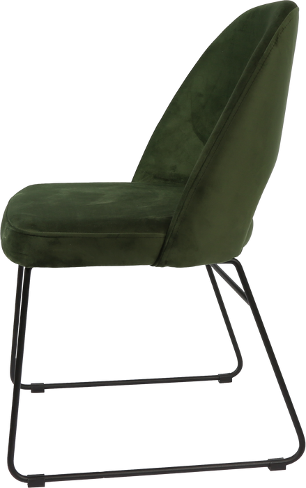 Durafurn Semifreddo Chair - Black Sled Base