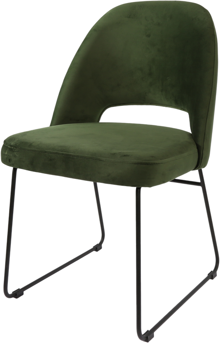 Durafurn Semifreddo Chair - Black Sled Base