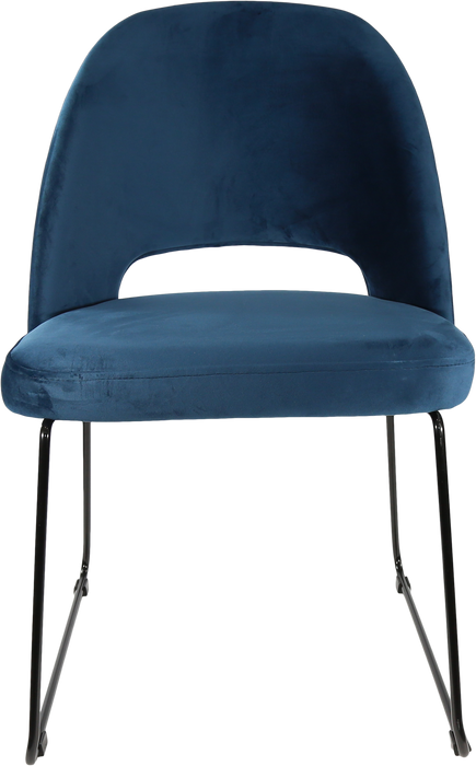 Durafurn Semifreddo Chair - Black Sled Base