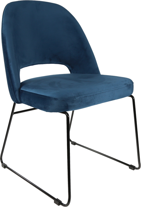 Durafurn Semifreddo Chair - Black Sled Base