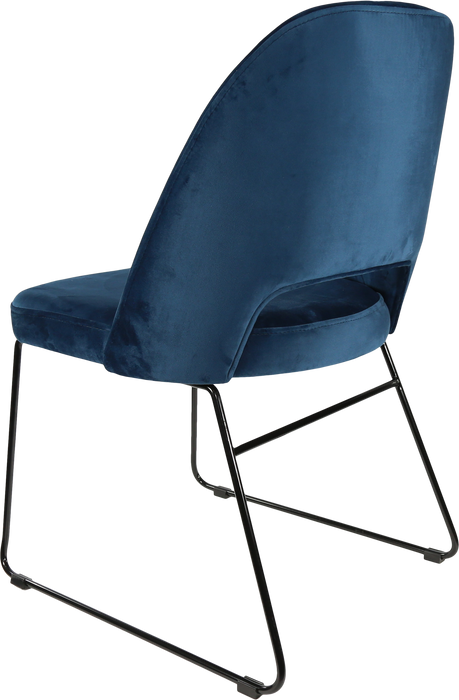 Durafurn Semifreddo Chair - Black Sled Base