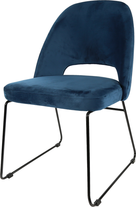 Durafurn Semifreddo Chair - Black Sled Base