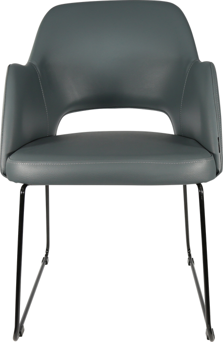 Durafurn Sorbet Chair with Black Sled Base