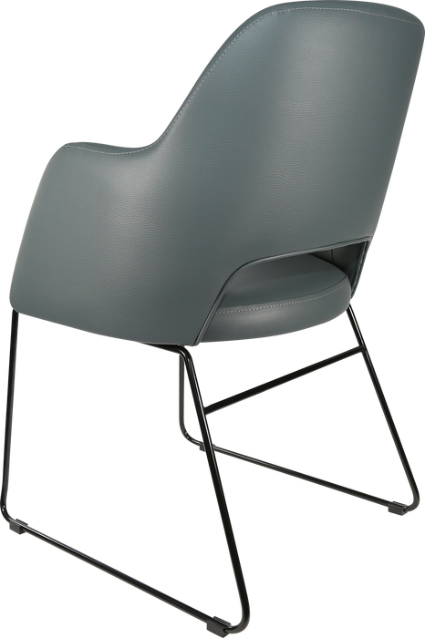 Durafurn Sorbet Chair with Black Sled Base