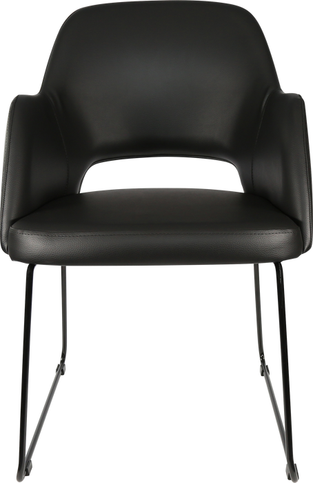 Durafurn Sorbet Chair with Black Sled Base