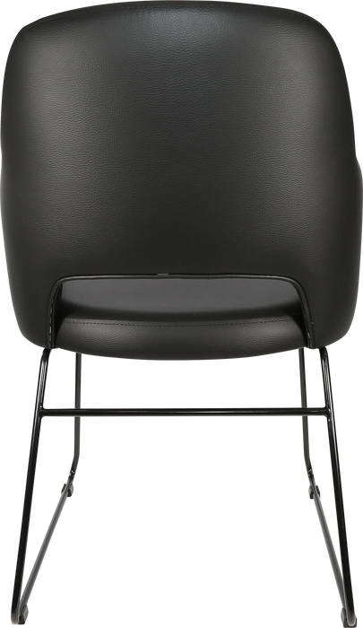 Durafurn Sorbet Chair with Black Sled Base