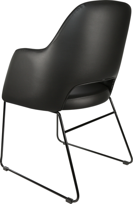 Durafurn Sorbet Chair with Black Sled Base