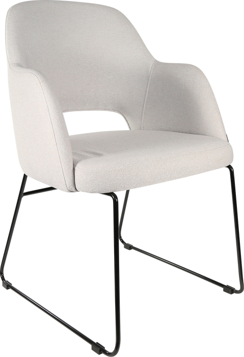 Durafurn Sorbet Chair with Black Sled Base