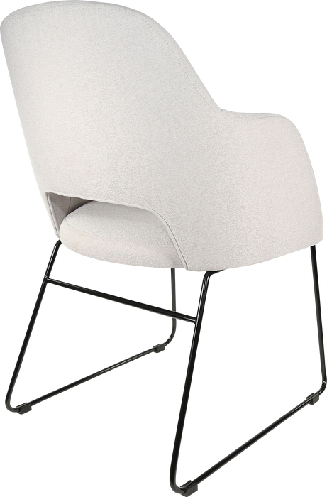 Durafurn Sorbet Chair with Black Sled Base