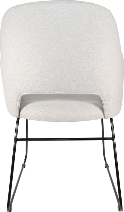 Durafurn Sorbet Chair with Black Sled Base