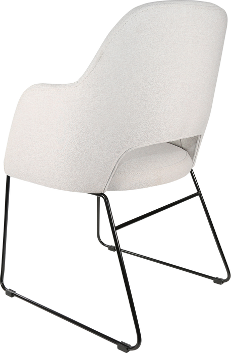 Durafurn Sorbet Chair with Black Sled Base