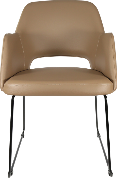 Durafurn Sorbet Chair with Black Sled Base