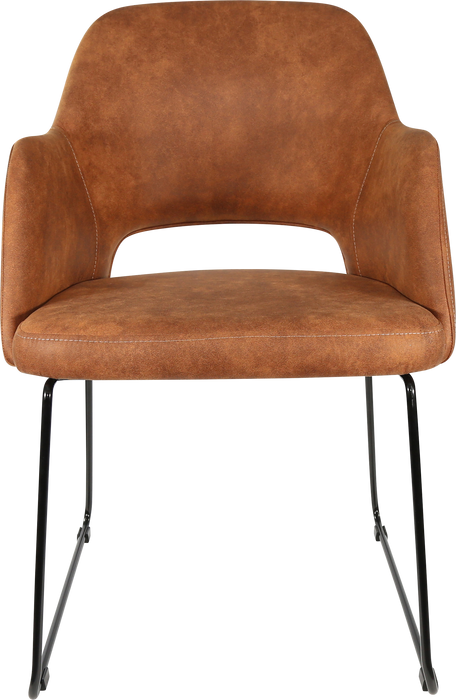 Durafurn Sorbet Chair with Black Sled Base