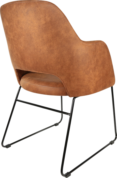 Durafurn Sorbet Chair with Black Sled Base