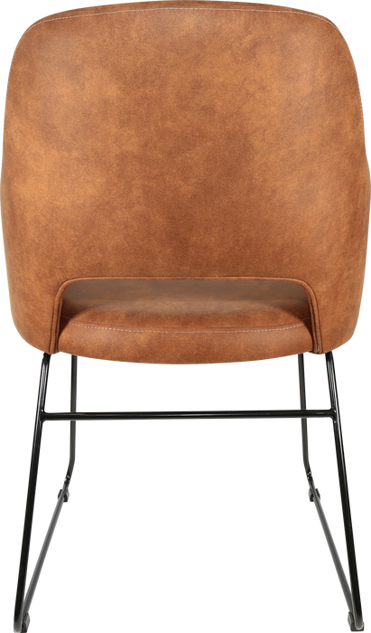 Durafurn Sorbet Chair with Black Sled Base