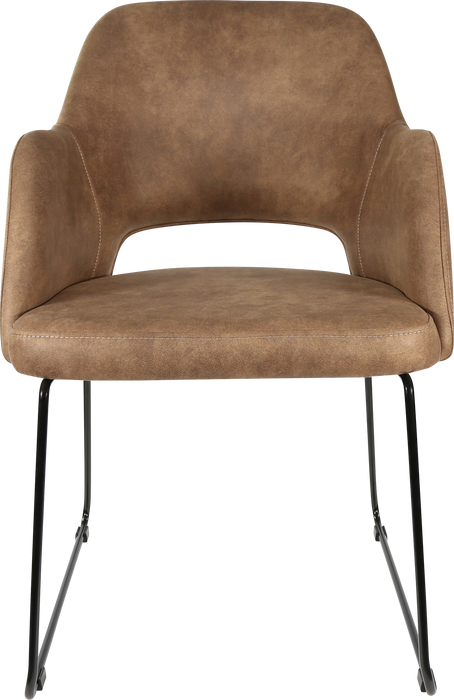 Durafurn Sorbet Chair with Black Sled Base