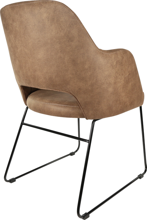 Durafurn Sorbet Chair with Black Sled Base