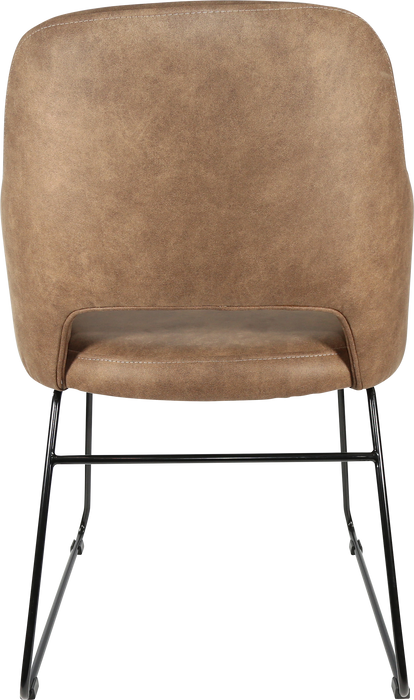 Durafurn Sorbet Chair with Black Sled Base