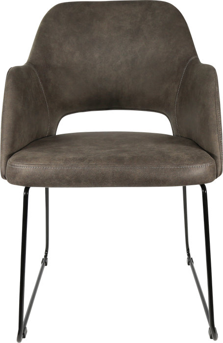 Durafurn Sorbet Chair with Black Sled Base