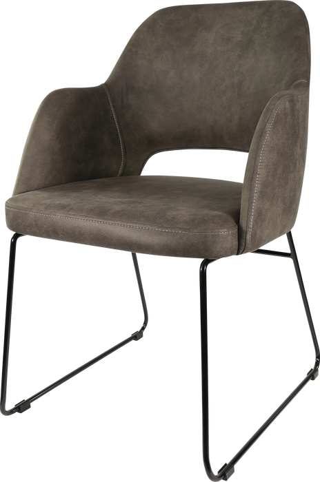 Durafurn Sorbet Chair with Black Sled Base